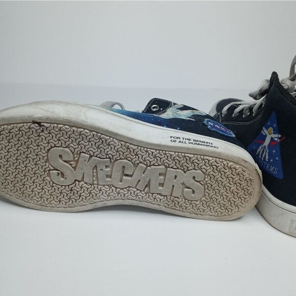 Skechers nasa lace up sneakers kids size 3 - Picture 8 of 8
